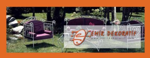 ferforje özel tasarım koltuklar