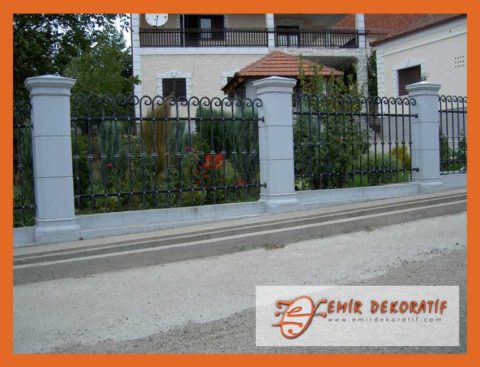 Ferforje duvar korkuluk