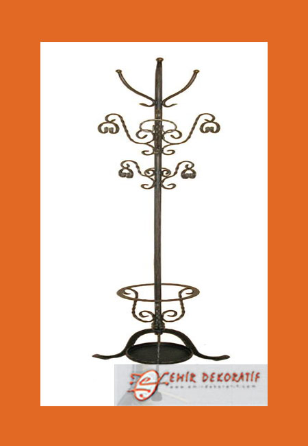 Ferforje kapı giriş askılığı modellerimiz