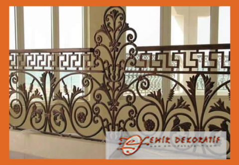 Ferforje balkon korkulukları11