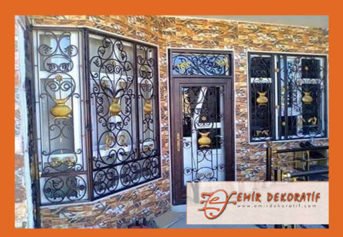 Ferforje kapı modelleri-4
